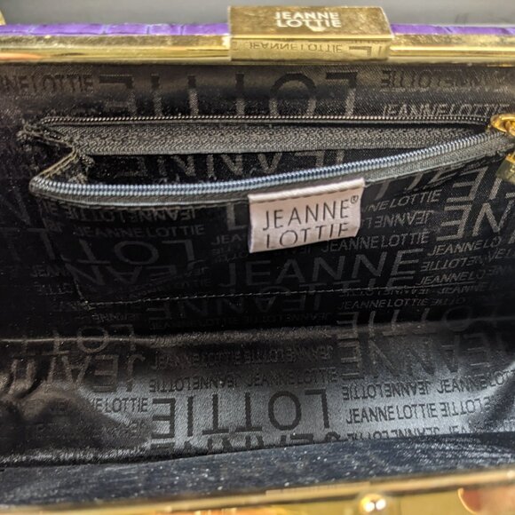 Vintage Jeannie Lottie Purple Clutch - Picture 5 of 5